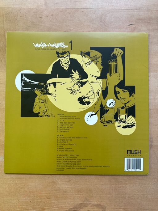 洋楽 Doo Doo Breaks Volume 1 Boom Bip – Doo Doo Breaks Volume 1 – Vinyl (LP, Album), 2000